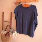 フレンチＴシャツ　ネイビー　Ｍ　RickRack　
