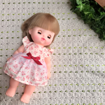 15.メルちゃんの服 2段チュールレース付きワンピース