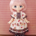 KIKIPOP用ゆったりワンピース「ケーキ」　キキポップ
