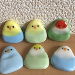 インコ箸置き