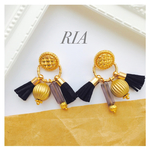 ♢アンティークボタンピアス/イヤリング♢