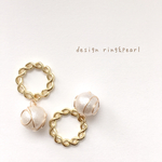 ワイヤーpearlとデザインring
