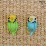 ちいさなセキセイインコのマグネット
