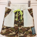 オーダー品☆迷彩ハーフパンツ100
