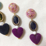  heart＊purple