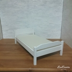 ベッド D タイプ 32cm シングルサイズ  ミニチュア家具 ドールハウス