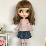 ドール服 ブライス カットソー&スカート