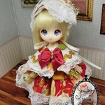 オビツ11　オリジナル　セーラーケープ　ドレス　①