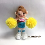 mihochan3311様ご予約品♪チアガール風めろちゃん、幼稚園風めろちゃん