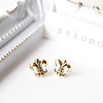  再販 ✿ フルール・ド・リスのピアス / イヤリング ✿ 