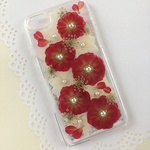 A様専用ページ  iPhone 7 ケース＊ミニ薔薇と千鳥草