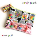 ガラス瓶が並んだ・・・Candy Shop●ポーチ