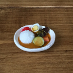『ヘルシーカレー♪』●ミニチュアフード
