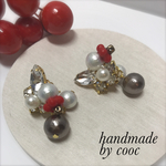 swarovski &czech glass pierce special price 2000円から