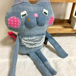 チビながネコやん-40(ダメージデニム、しっぽ付き)
