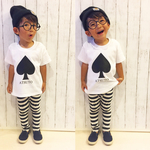 長袖可能★KIDS★名入れ☆トランプTシャツ・ロンパース