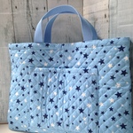 星柄のキルティング☆レッスンバッグ