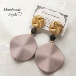 大ぶり ヴィンテージ風 ピアス/イヤリング 
