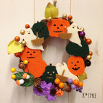  ハロウィンリース  小