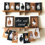 猫のおしりカード