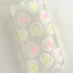 にじみ・ひょう柄 iPhone 5/5S/SE ハードケース