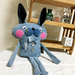 チビながウサやん-50(ダメージデニム、しっぽ付き)