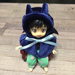 オビツ11 衣装 デビルの羽&ツノ付きケープ