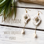 再入荷3♡人気no.1♡サンチャームピアス ホワイト