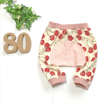 ＊80＊さくらんぼいっぱいのクロップドモンキーパンツ　 