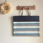 鍵盤×楽譜 ピアノ レッスンバッグ おけいこバッグ 手提げ