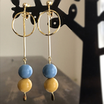 《送料無料》大振り♡秋冬カラーイヤリング・ピアス