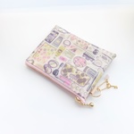 【再販】LIBERTY　 Forget me nots　フォーゲットミーノッツ  2014ES　4GR　ビニコのminiポーチ　◆　コインケース・小物入れに♪