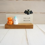 再販 ハロウィン木製ミニオブジェ