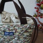 ★outlet★　1点のみ！　洗える！保冷お弁当用バッグ　男の子用　リバティ　Cars使用　カーキ