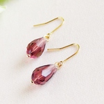 【￥300】ボルドードロップ・ピアス
