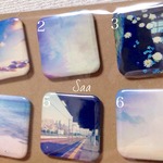 空の缶バッチ