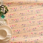 Petal Flamingoes Ethereal  -ART GALLERY FABRICS 