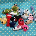 お魚釣りセット！フェルト、ハンドメイド★キラキラのお魚さんたち♪幼稚園、施設、リハビリ、プレゼントに