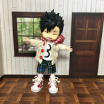【オビツ11】フード付きGジャンセット
