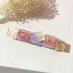 優しいかけらのバレッタL       澄んだ思い