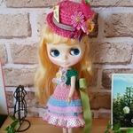 よしえ屋【SALE】[ガーリーハッター３点セット]ブライス アウトフィット Blythe