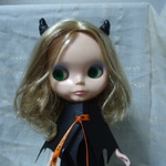 小悪魔ツノ（SS)　ブライス　りかちゃん　1/6ドール　ハロウィン　ヘアアクセサリー