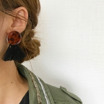 おお振りタッセルピアス