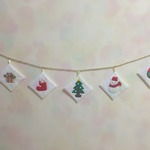クリスマスのガーランド♪♪