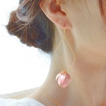  ピンクの蕾～桜色～(14kgfピアス金具に変更可能)