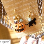 Angem CAFE☕//ハロウィンピアス🎃