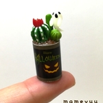 【🎃Halloween🎃バージョン】ミニチュアサボテンリメ缶風2-11