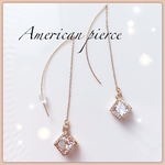ジルコニア♡アメリカンピアス