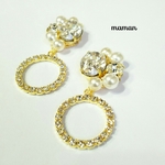 ♡新作♡ [送料無料]  ゴージャスイヤリング/ピアス