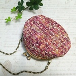 秋の大感謝sale🍁リバティ ふんわりお花口金がま口ポーチ。